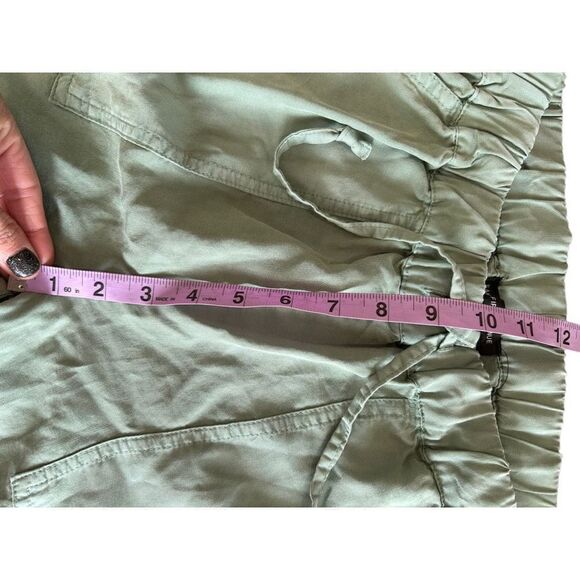 Saks Fifth Avenue 100% Lyocell Light Green Drawstring Jogger Pants Size XS - Picture 9 of 12